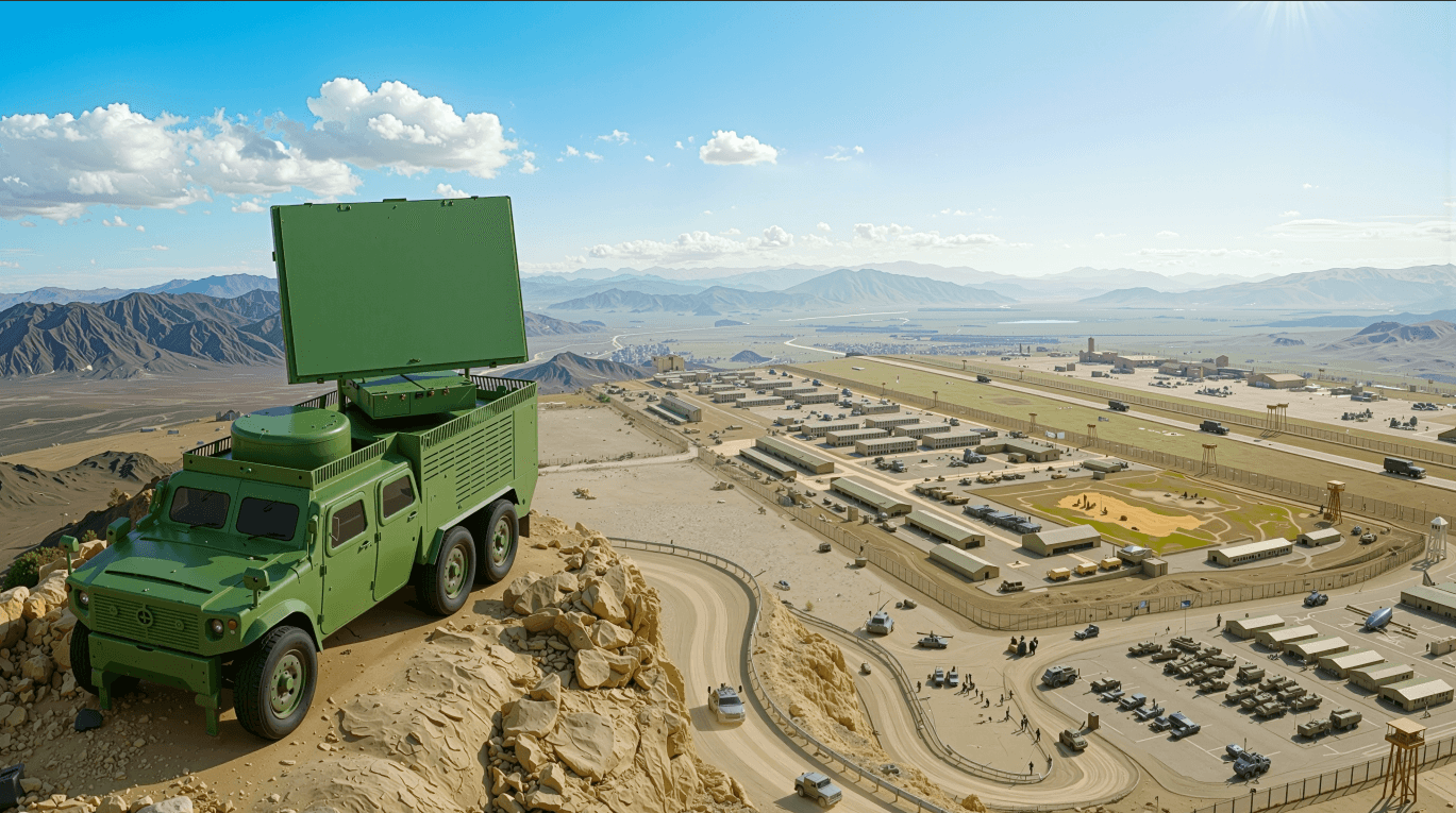 TLS011型机动式低空监视雷达