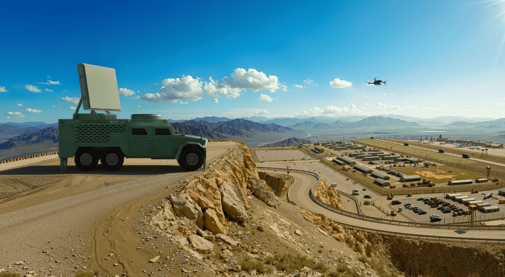 TLS011型机动式低空监视雷达