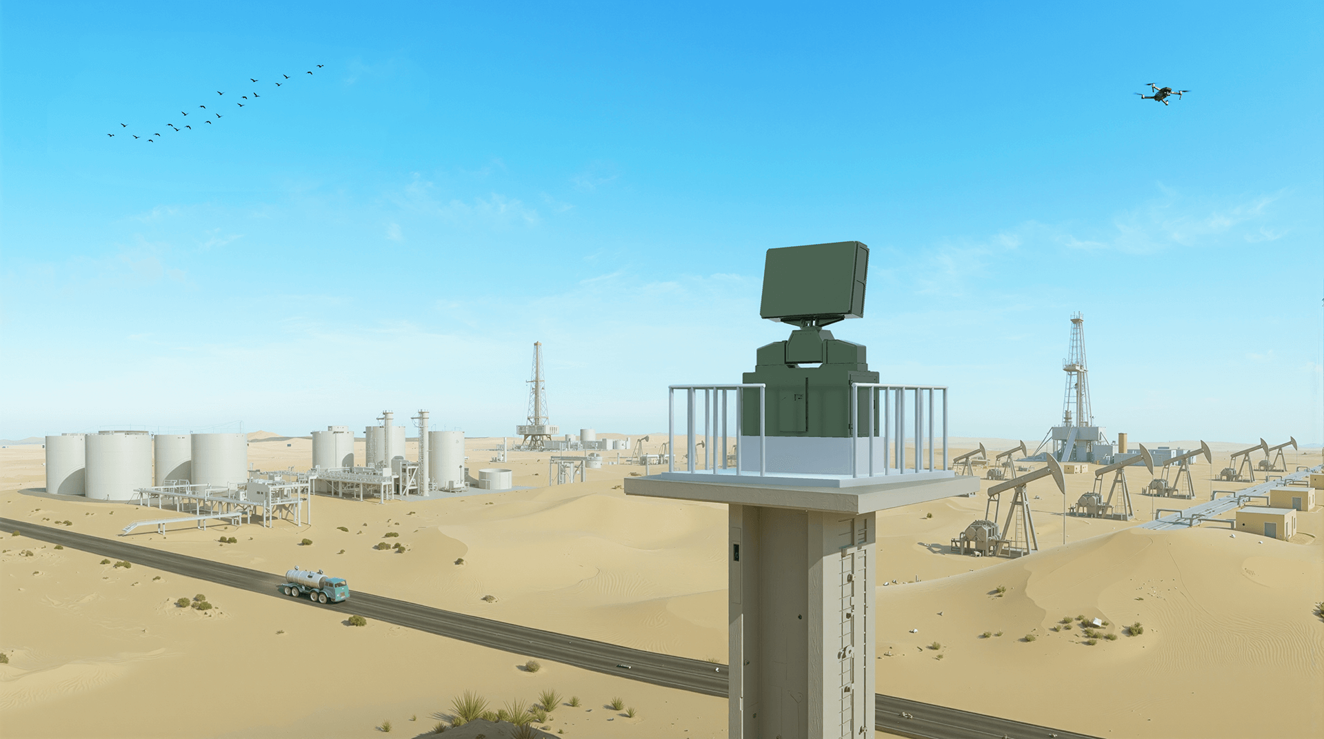 TLS015型低空监视雷达