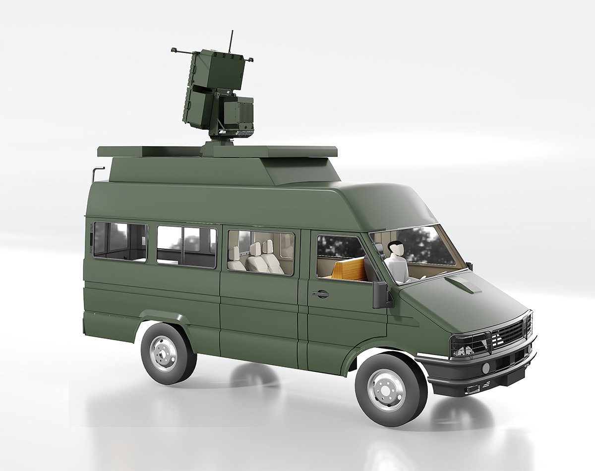 TLS009型机动式低空监视雷达