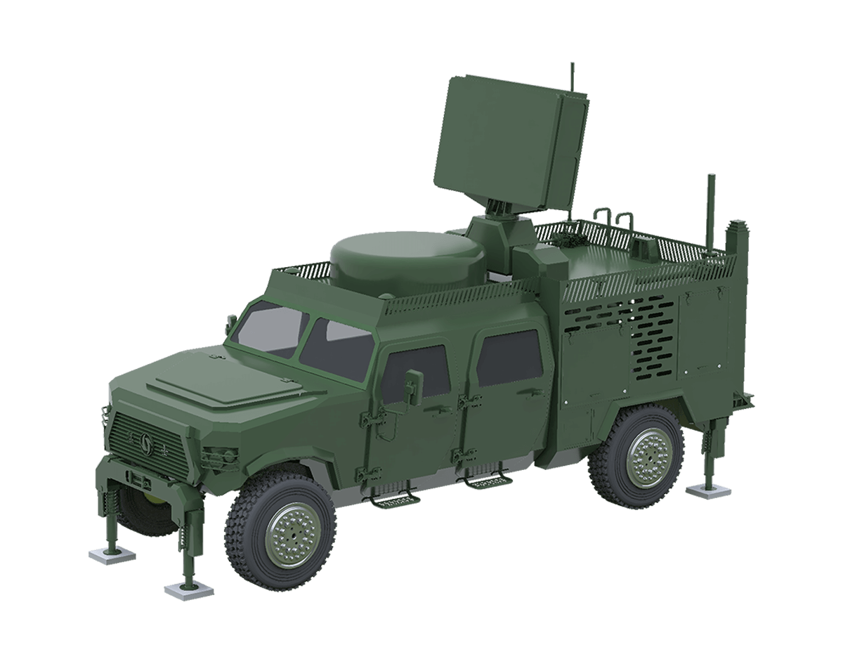 TLS013型机动式低空监视雷达