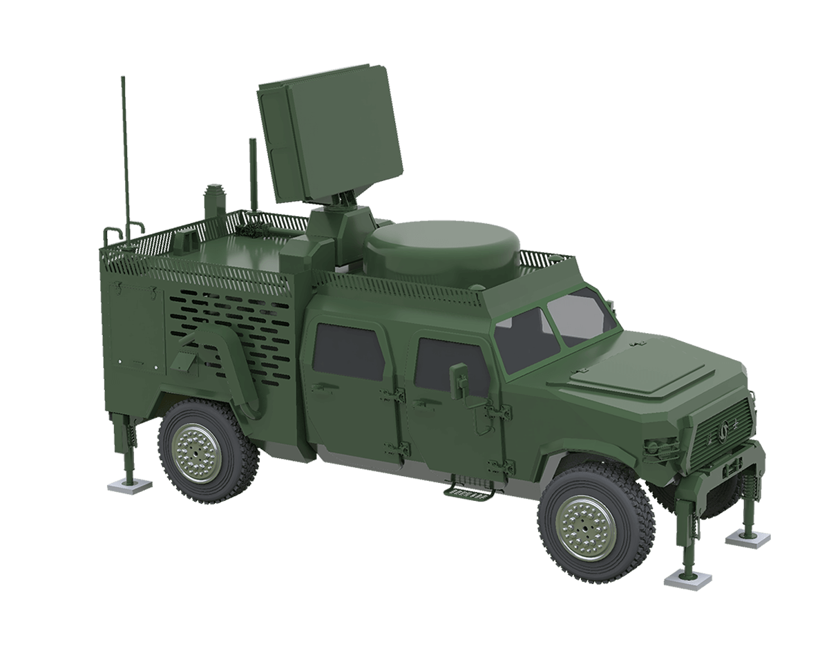 TLS013型机动式低空监视雷达