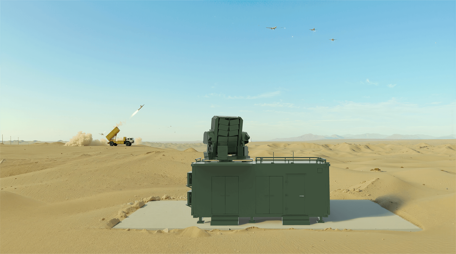 TLC003型低空多功能相控阵雷达